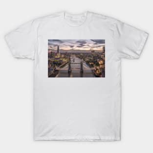 London River Thames Dusk T-Shirt